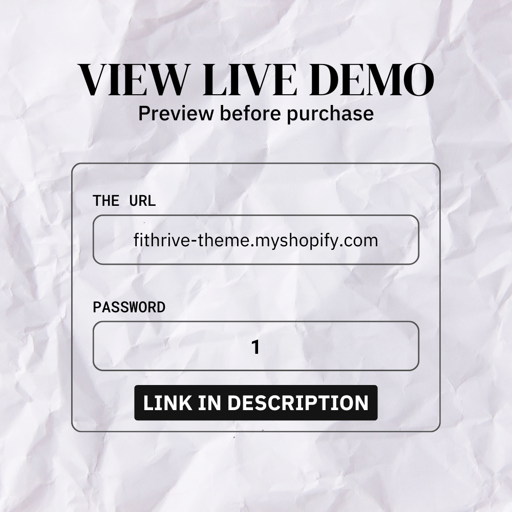 FITHRIVE – Premium Shopify Theme for Fitness, Gym & Activewear Brands (2.0) - Webwave Theme